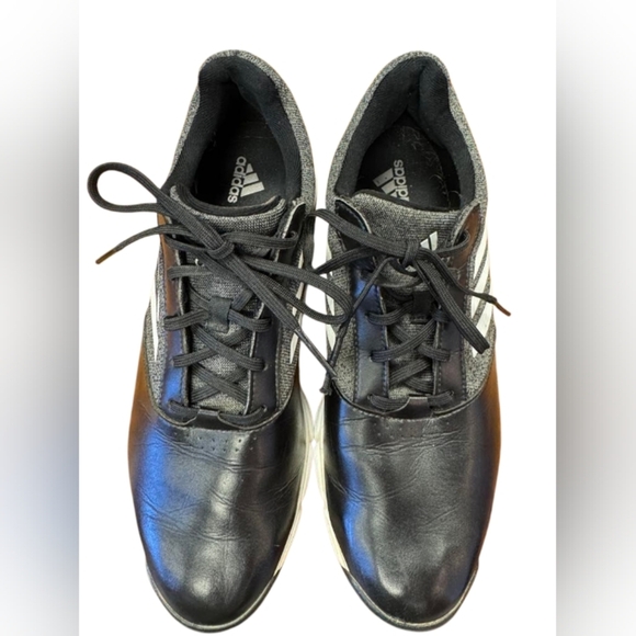 Adidas Soccer Cleats Black/White Size 8 1/2 - Picture 4 of 8